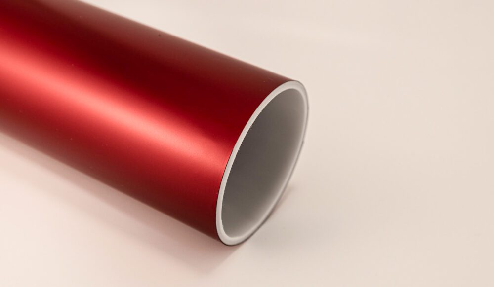 Matte Liquid Metal Ruby Red